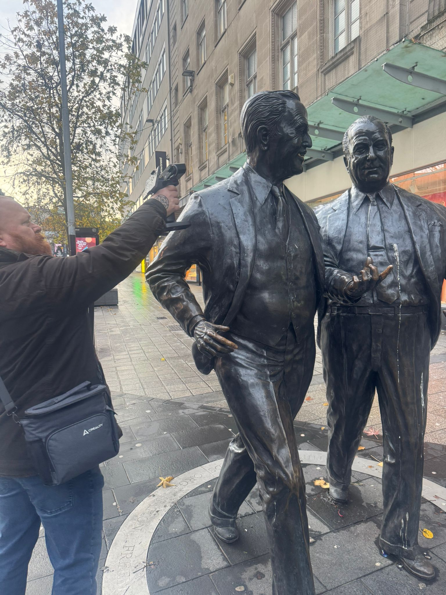 Sir John and Cecil Moore