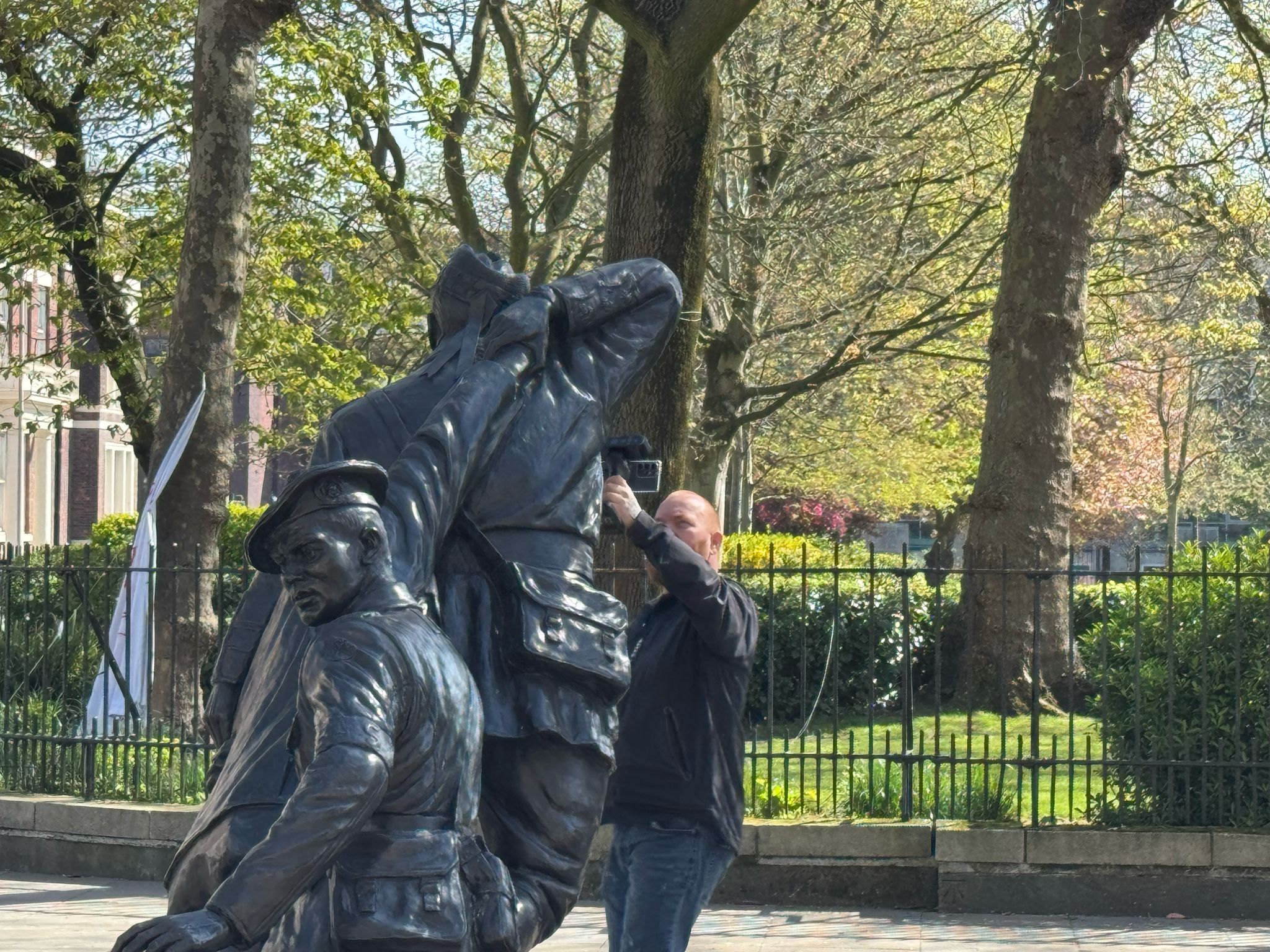 I scanned the Liverpool Heroes Memorial