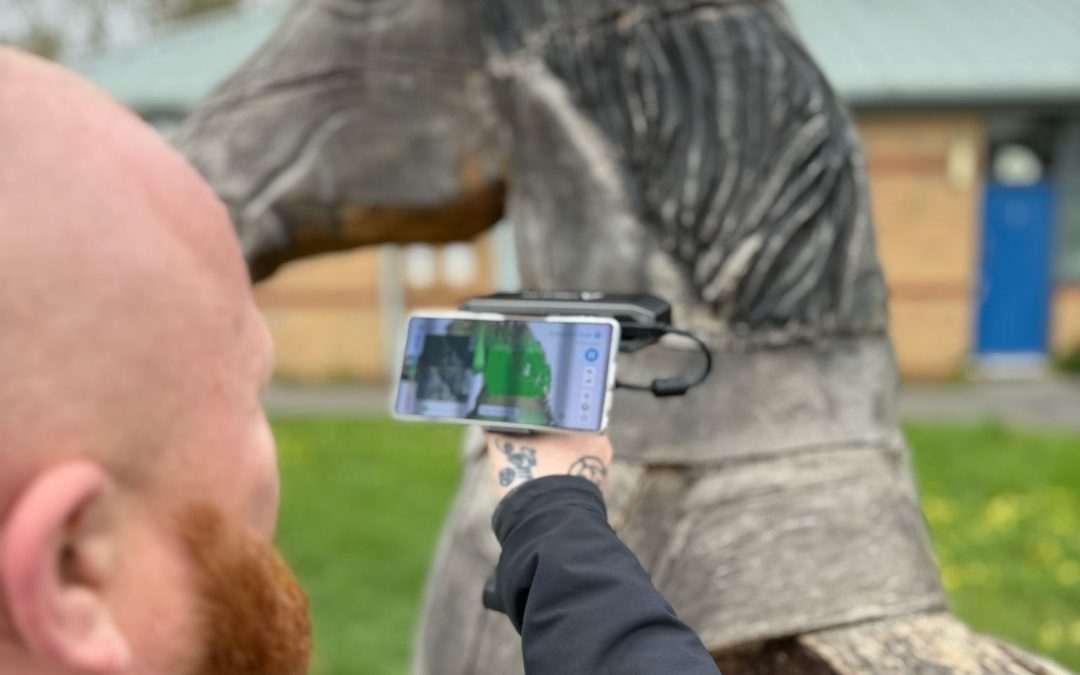 Horse Statue at Brickfield Pond, Rhyl