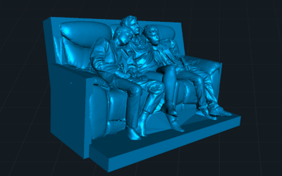 Capturing a Memory: A Personal 3D Scan of My Family