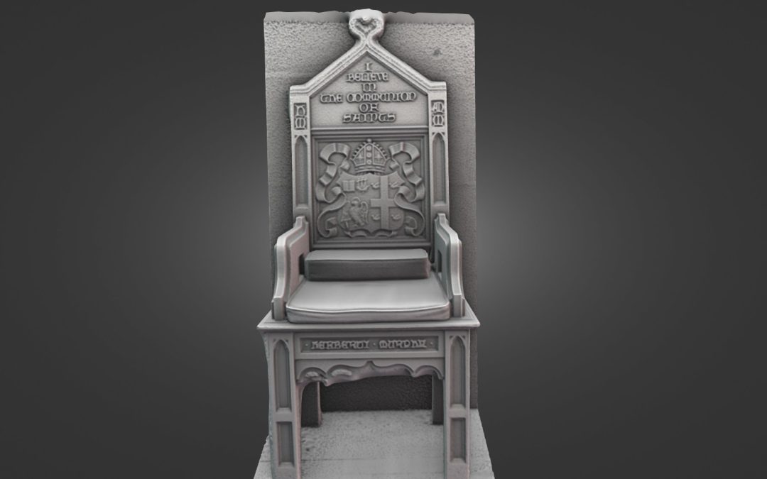 I believe in the communion of saints 3D scan