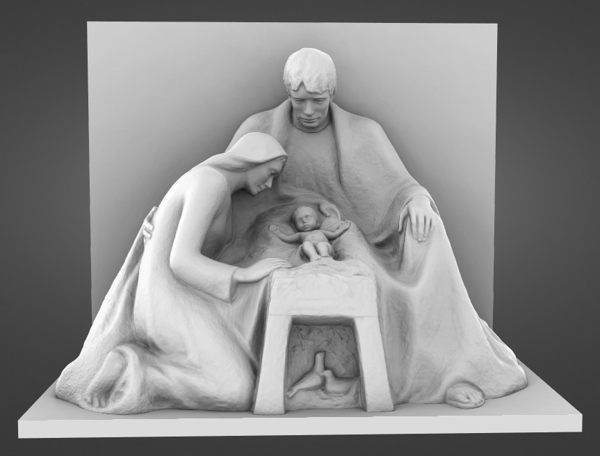 3D Scanning The Holy Family Sculpture At Liverpool Cathedral