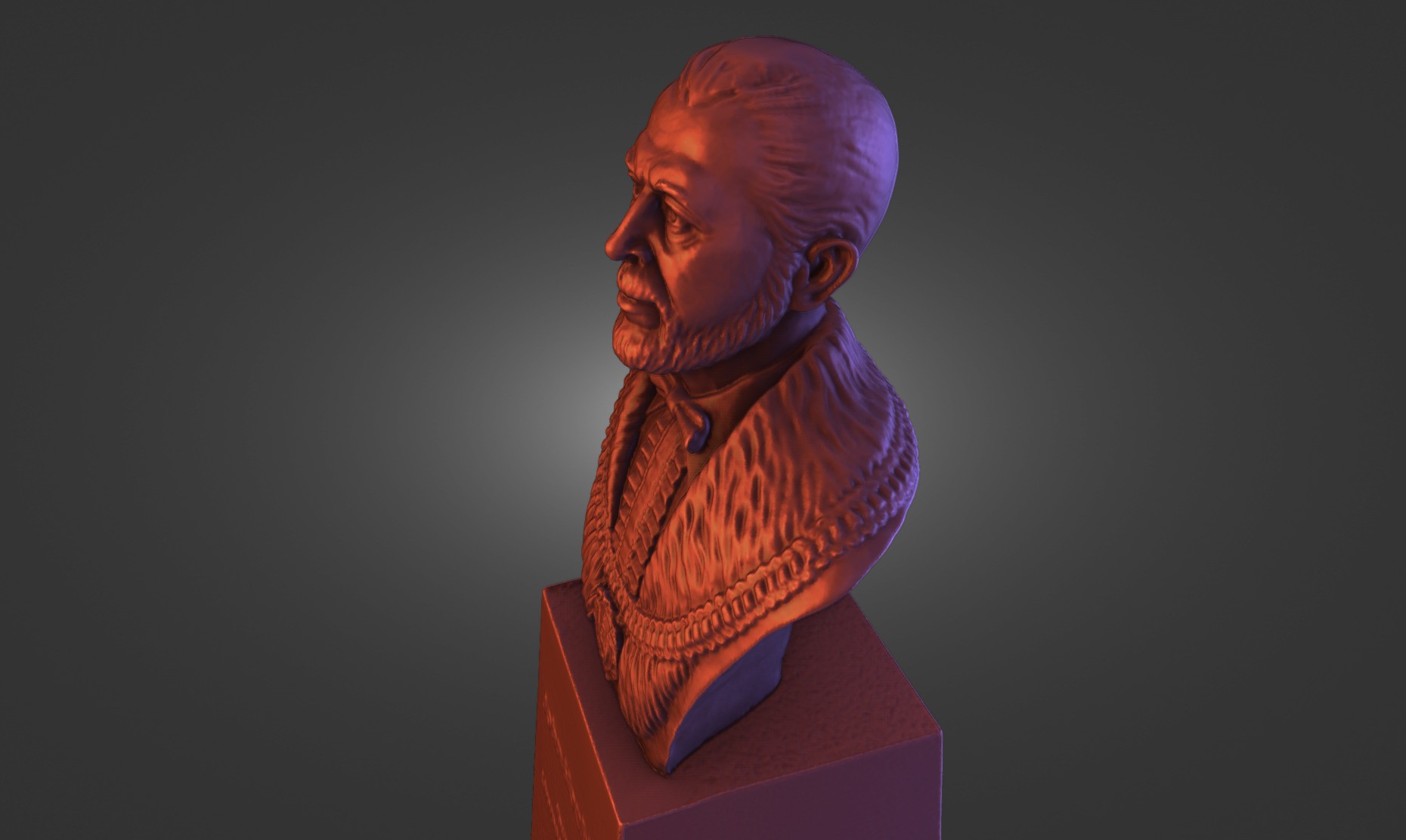 3D Scanning The John Houlding Bust At Anfield