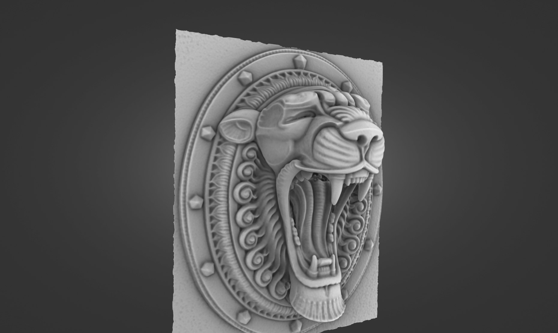 3D Scanning The Bank Of Liverpool Tiger Sculptures