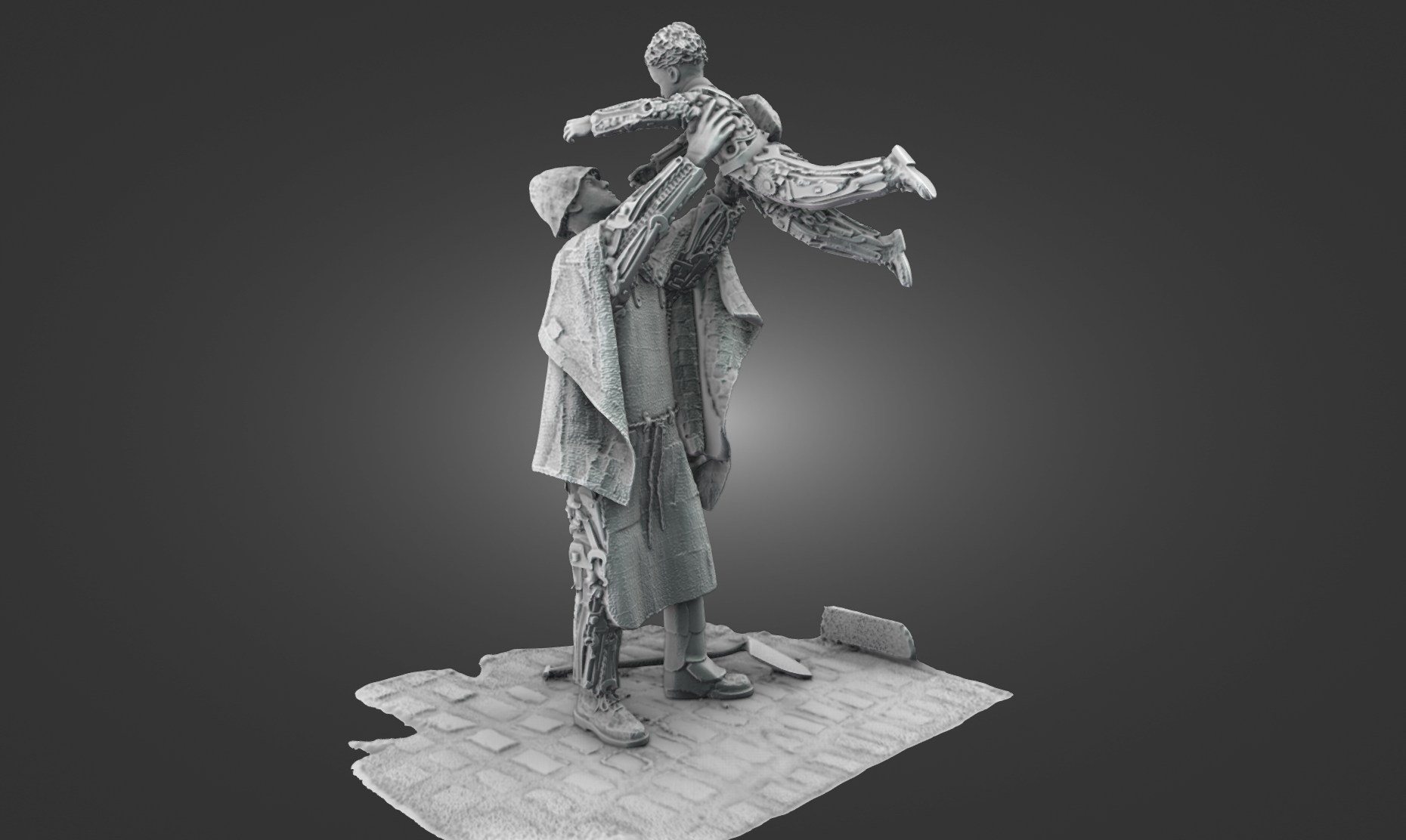 3D Scanning The Workers Memorial In St Helens