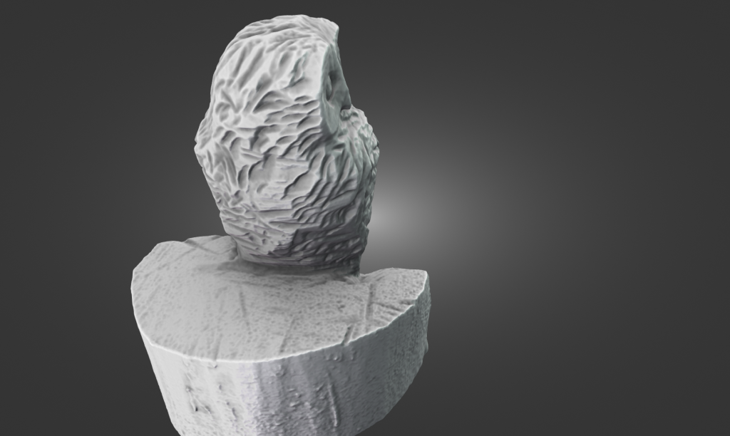 Highly detailed digital 3D model of the Coronation Gardens owl sculpture.
Categories and Tags