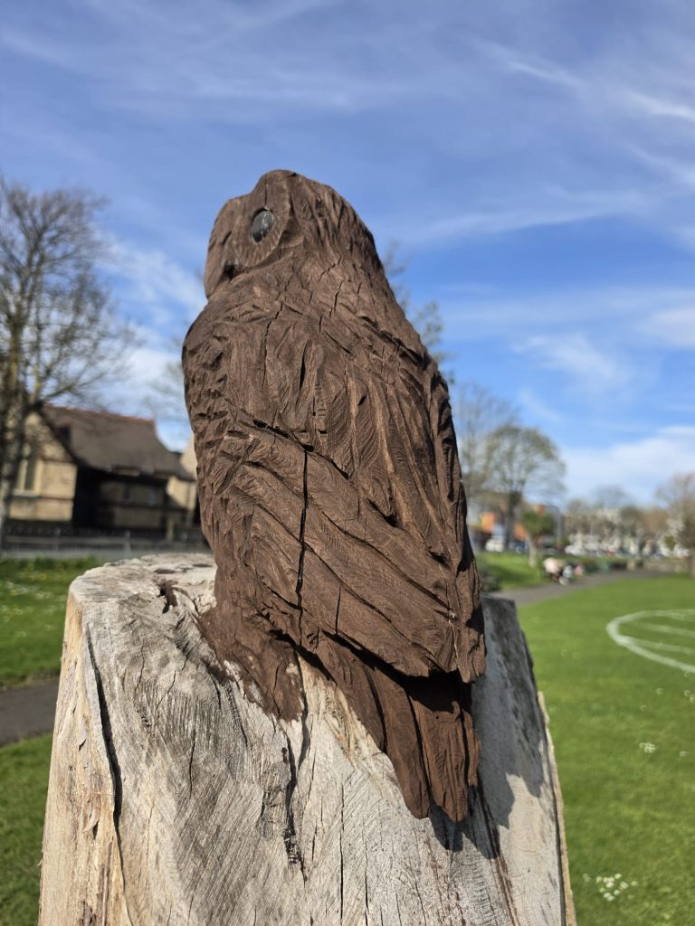 Highly detailed digital 3D model of the Coronation Gardens owl sculpture.
Categories and Tags