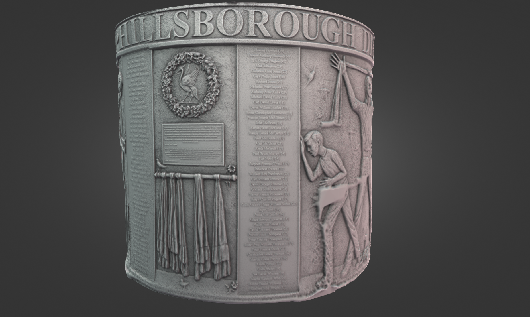 3D Scanning The Hillsborough Monument In Liverpool City Centre