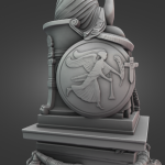 Testing the Creality Sermoon P1 3D scanner using Near-Infrared light technology to digitally archive a large stone monument in the field.