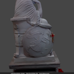 Testing the Creality Sermoon P1 3D scanner using Near-Infrared light technology to digitally archive a large stone monument in the field.